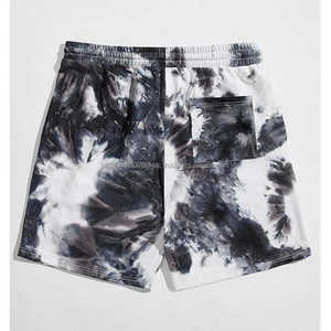 Custom Quick Dry Breathable Cotton <b>Polyester</b> <b>Tie</b> Dye Shorts Custom Printing and logo Top Quality <b>Tie</b> Dye Shorts OEM - Product Image 3