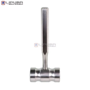 Martillo ortopédico recto WILLI de alta calidad, 7 pulgadas, 2 lb, con cabeza sólida, instrumento quirúrgico manual, estándar de seguridad - MOL - Product Image 2
