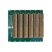 Connecteur RDEKONO DIN41612 compatible avec le sous-rack CPCI 3U 4 emplacements, sous-rack PCBA, fabricant d'enclos avec disposition de circuits imprimés personnalisée