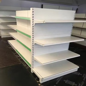 Heavy Duty Double Sided Supermarket Display Rack Metal Retail Shelf - Product Image 2