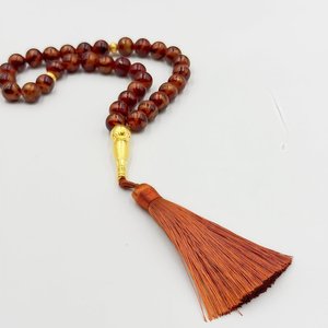 Cuentas de oración islámicas de resina hechas a mano, las más vendidas, duraderas, para Ramadán, Umrah, Hajj y uso diario. - Product Image 4