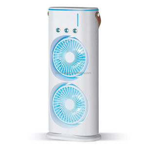 Ventilateur de pulvérisation à double extrémité électrique et alimenté par batterie pour les applications domestiques, les voitures, les hôtels et les camping-cars. - Product Image 1