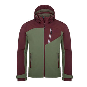 Vestes Softshell Homme Personnalisées en Gros, Manteaux d'Extérieur Thermiques Imperméables à Col Montant Brodé Coupe-Vent - Product Image 1