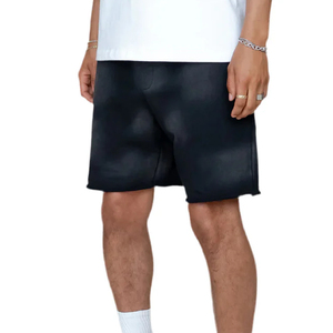 Pantalones Cortos para Hombre con Cordón Elástico en la Cintura, Estilo Desgastado por el Sol, Tela Suave, Ropa Urbana de Verano - Product Image 6