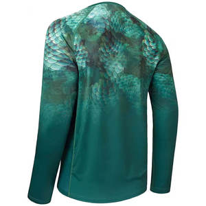Camisa de Pesca Sublimada de Corte Ajustado a Precio Razonable, Nuevo Diseño, Secado Rápido, Transpirable, Venta al Por Mayor - Product Image 2