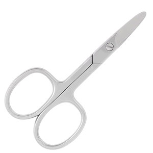 Ciseaux à cuticules à pointe fine, outil de beauté professionnel en acier inoxydable, lames courbées de précision - Product Image 1