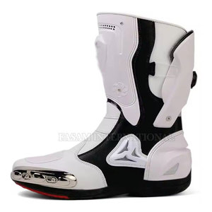 Chaussures de moto de qualité supérieure en matériau durable, fabrication pakistanaise 2026, chaussures de course pour moto - Product Image 2