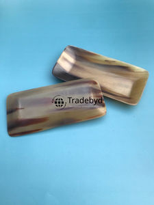 Elegante Bandeja Decorativa de Lujo Hecha a Mano con Diseño Moderno de Cuerno para Servir en la Mesa de Comedor y la Mesa de Café por Tradebyd - Product Image 5