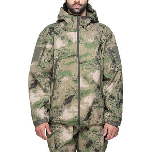 Hot Sale <b>Printed</b> Waterproof Windproof Breathable Oxford Fabric Camo Hunting Jacket for Men-Summer Outwear Cheap Price - Product Image 3
