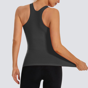 Lightweight Womens Yoga Tops Customizable Seamless Gym Top <b>Stretch</b> Fitness Wear For Yoga Training And Daily Workout Use - Product Image 3