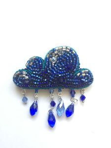 Broche de Libélula Bordado de Lujo con Cuentas, Pin Decorativo Hecho a Mano para Chaquetas y Bolsos, Artesanía MD, Modelo MD-9950 - Product Image 4