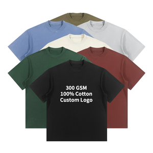 เสื้อยืดโอเวอร์ไซส์ทรงบ็อกซี่สำหรับผู้ชาย ระบายอากาศได้ดี คอกลม ผ้าฝ้าย 100% พิมพ์ลาย DTG เป็นมิตรกับสิ่งแวดล้อม แห้งเร็ว สไตล์สตรีทแวร์ - Product Image 1