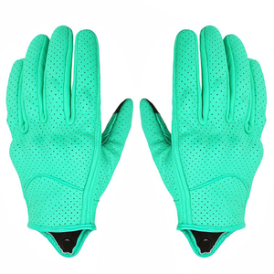 Gants de moto de course en cuir de protection supérieure pour les motards, design confortable, forte adhérence, sport, route, tourisme, aventure - Product Image 2