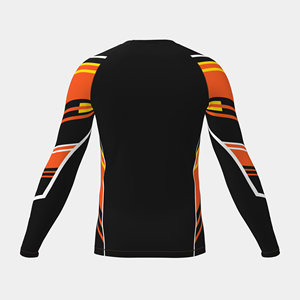 Camiseta de compresión de manga larga para hombre, para MMA y BJJ, con cintura antideslizante, para entrenamiento de grappling, venta al por mayor en EE. UU. y Europa - Product Image 4