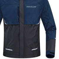 Blouson de moto de course personnalisé coupe-vent grande taille imperméable respirant en tissu polyester de haute qualité