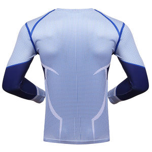 Camiseta Deportiva Personalizada con Estampado, de Poliéster Interlock, Hombros Caídos, para Actividades al Aire Libre, Gimnasio, Secado Rápido, Ligera, Informal, para Hombre - Product Image 6