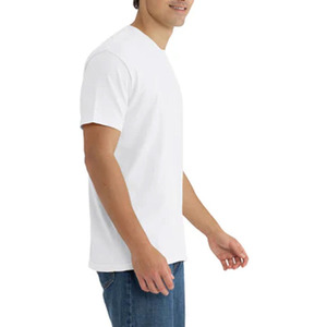 เสื้อยืดลำลองผู้ชาย ผลิตจากผ้าฝ้ายผสมเนื้อนุ่ม ระบายอากาศได้ดี แขนสั้น ทรงหลวม ใส่สบาย เหมาะสำหรับฤดูร้อน ออกกำลังกาย หรือใส่ในชีวิตประจำวัน - Product Image 3