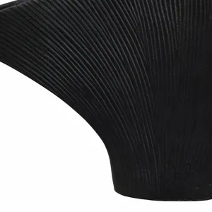 Florero de Metal con Acabado Dorado Hecho a Mano, Elegante Centro de Mesa Decorativo para Sala de Estar, Dormitorio o Comedor de Lujo - Product Image 6