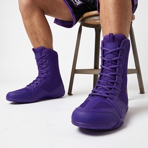 Dumela Adult Customizable Boxing <b>Boots</b> Leather <b>High</b> <b>Top</b> Training Shoes Eco-Friendly Breathable Comfortable Durable - Product Image 3