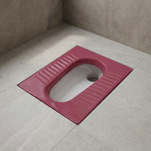 Vistaar Designer Two Tone Orissa Squatting <b>Pan</b> WC Toilet Commode Special Export For Africa Middle East Markets - Product Image 5