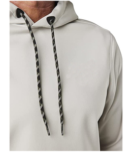 Sudadera con Capucha Casual para Hombre, Negra y Blanca, a la Moda, Invierno 2025, Nueva, 100% Algodón, Secado Rápido, Transpirable, Color Sólido, con Bolsillo, Venta al Por Mayor - Product Image 2