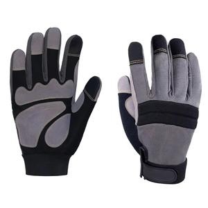 Guantes de Seguridad Reflectantes de Piel de Oveja para Trabajo, Construcción, Protección Personal, Montaje y Conducción - Product Image 1
