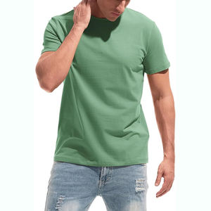 Camiseta de hombre 100% algodón de alta calidad, extragrande, con bordado e impresión personalizados, en oferta online a bajo precio. - Product Image 5