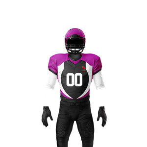 Tenue de football américain pour hommes Solid Trader Elite, imprimée par sublimation, respirante, séchage rapide, haute élasticité, durable, pour équipe - Product Image 3