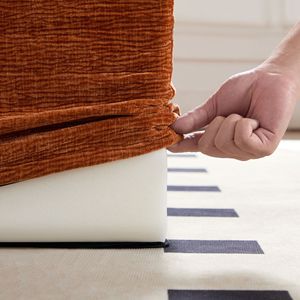 Poltrona singola senza braccioli Accent, chaise longue da pavimento con schienale per soggiorno o davanti al caminetto - Product Image 5