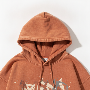 Hoodies Homme de Haute Qualité, Épais, Personnalisés, Coupe Oversize, Designer, Effet Délavé, Imprimés, Style Boxy Vintage - Product Image 6