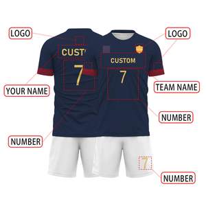 Ensemble de tenue de football pour hommes, femmes et jeunes, maillot et short complets, matière respirante conçue pour les performances sportives en équipe - Product Image 6