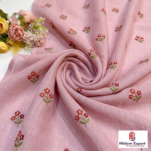 Tissu brodé personnalisé pour vêtements, fabricant de textiles OEM ODM, fournisseur d'usine de tissus brodés sur mesure - Product Image 3