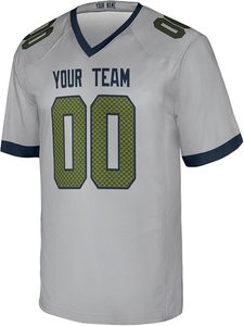 Custom Football Team with Matching Jerseys Athletic Fit American Football Jerseys Wholesale Custom Designed <b>Shirts</b> - Product Image 4