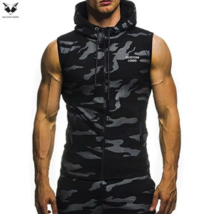 Hecho en Pakistán, cómodo, nuevo diseño, ropa al por mayor para hombres y niños, sudaderas sin mangas con cremallera. - Product Image 6