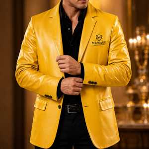 แจ็คเก็ตหนังแท้รุ่นใหม่ปี 2026 สำหรับผู้ชายและผู้หญิง  รักษ์โลก ระบายอากาศได้ดี แฟชั่นวินเทจ กันลม เหมาะสำหรับฤดูหนาว - Product Image 3