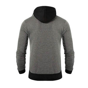 Sudaderas con Capucha Extra Grandes de Algodón 100% Hechas en Fábrica, Personalizadas, para Hombre, Transpirables, con Cierre, para Gimnasio, Primavera, Hechas en Pakistán - Product Image 3