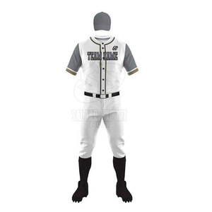Uniforme de Béisbol para Equipos de Adultos, Precio Económico, Alta Calidad, Superventas, Servicio OEM Personalizado, Diseño de Uniforme de Béisbol - Product Image 2