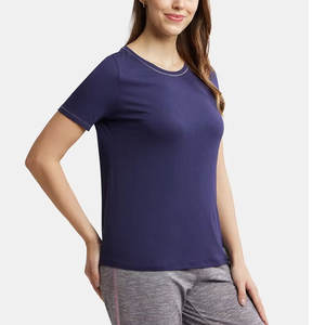 เสื้อยืดผู้หญิงสวมใส่สบาย ระบายอากาศได้ดี ราคาถูกที่สุด เสื้อยืดลำลองสำหรับผู้หญิง - Product Image 3