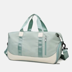 Sac de sport en denim polyester résistant à l'eau, best-seller, service OEM, capacité 30-40L, unisexe - Product Image 1