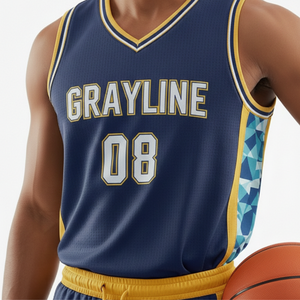 2026 Hot Selling New Style Basketball Uniforms Custom Design Sublimation Basketball Uniform Men Jersey Basketball Wear Set - Product Image 2