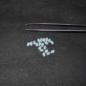 พลอยโอปอลจากออสเตรเลีย4x6มม. พลอยโอปอลทรงรีเรียบประกายไฟหลากสี - Product Image 4