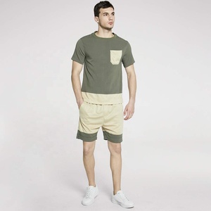Top and Shorts Sets Casual T-Shirts Set Summer High Quality Men Shorts Sets - Product Image 4