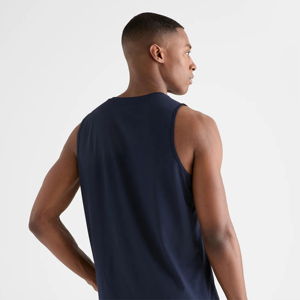 Débardeurs pour hommes personnalisés à logo, coupe ajustée, unis, sans manches, pour l'entraînement, 100% coton, service OEM et design. - Product Image 6