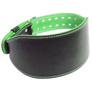 Professional Custom Manufacturing 6 Inch Leather Lifting Belt Gym Fitness Waist Support Belt - Product Image 3