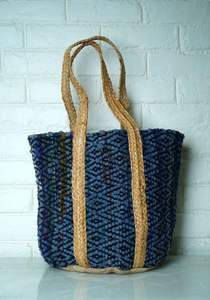 Bolso Bandolera Bohemio de Algodón y Yute Personalizado 2026 para Mujer, Hecho a Mano, Sólido, para Uso Diario, Abierto, Moderno, para Playa y Compras, Delhi - Product Image 3