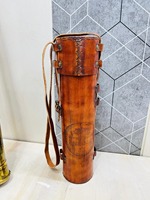 Telescopio de Latón Macizo East India Company 1818 para Bodas Religiosas de 32 Pulgadas con Estuche de Cuero