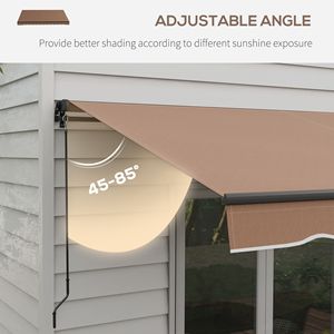 Toldo Retráctil para Balcón, Terraza o Jardín de 12x10 pies con Protección UV - Fácil Instalación y Mantenimiento - Product Image 5