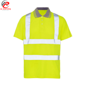 Camisetas Polo Ligeras de Alta Calidad para Hombre, Camisa de Trabajo de Alta Visibilidad, Ropa de Trabajo con Cinta Reflectante, Amarillo Naranja 2026 - Product Image 5