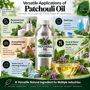 Fabricant, grossiste, fournisseur en gros et exportateur d'huile essentielle de patchouli de qualité supérieure, huile de Pogostemon Cablin pour parfums - Product Image 3