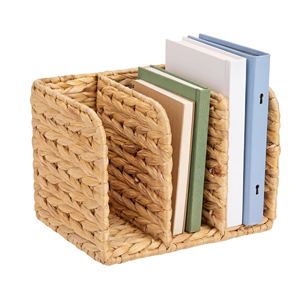 Cesta de Almacenamiento de Jacinto de Agua Natural al por Mayor, Tejida a Mano, Organizador de Revistas, Portaobjetos, Soporte para Vajilla, Libros y Periódicos, Vietnam - Product Image 3